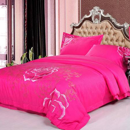 夢(mèng)境織就的浪漫誓約 居夢(mèng)萊家紡“圖蘭朵”婚慶八件套（1.8米床）深度品鑒